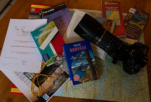le temps des preparatifs et autres repérages est arrivé ...il y a du "boulot" :-)